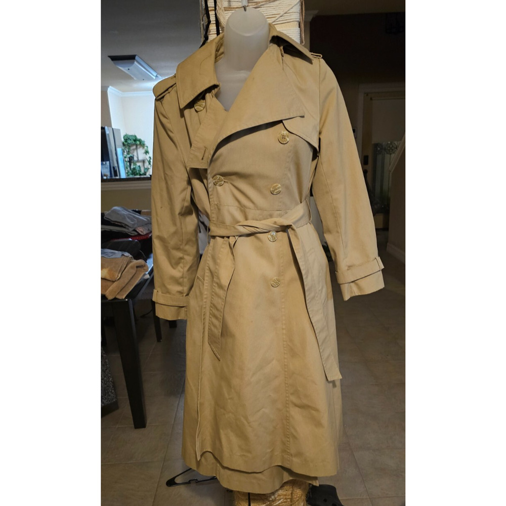 trench ladies overcoat small